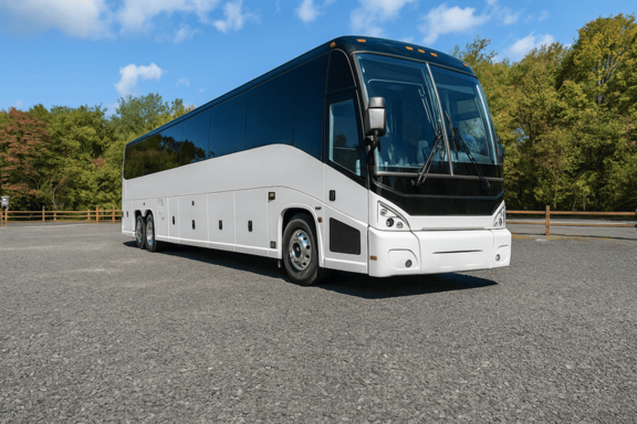 Bus Rental Company Denver 56 Passenger Charter Bus