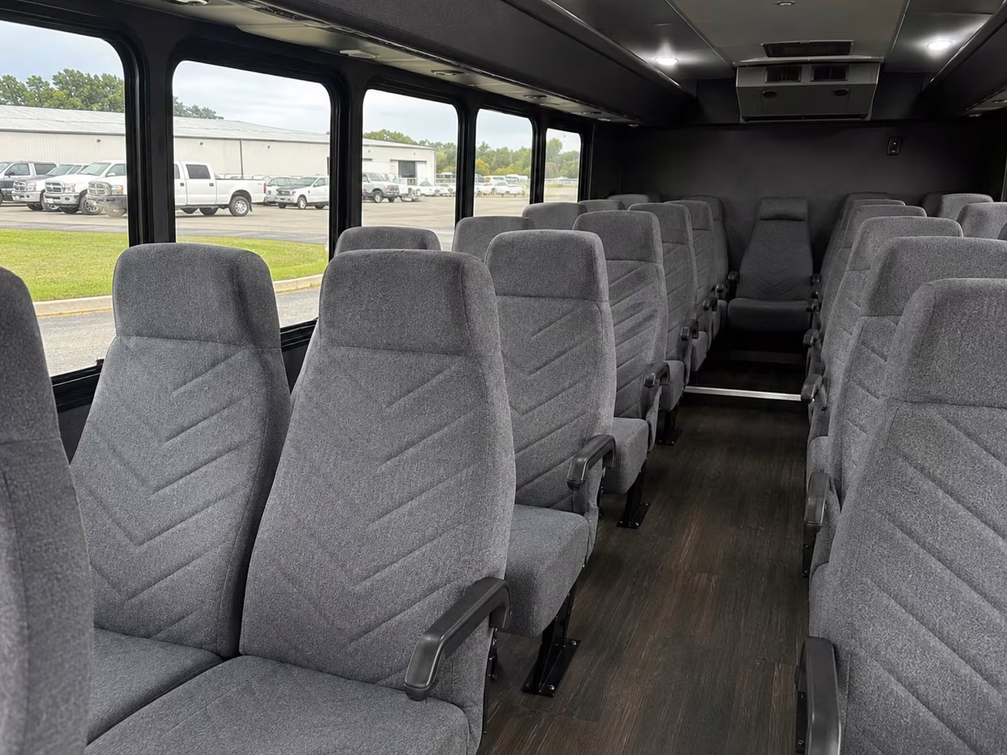 15 passenger minibus inside