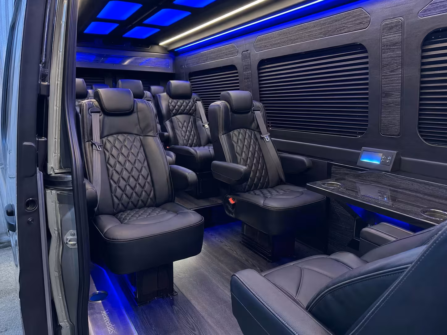 sprinter van transportation for groups and events across denver